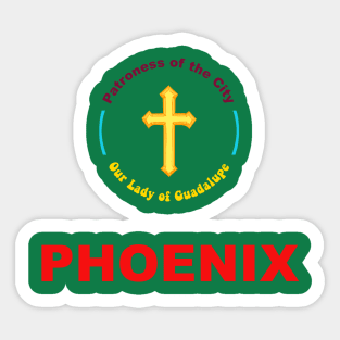 PHOENIX PATRON SAINT Sticker